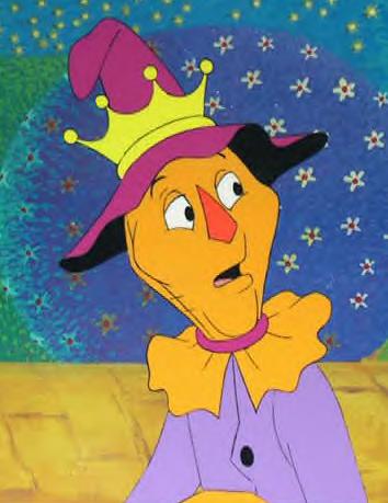 Mickey Rooney as the Scarecrow